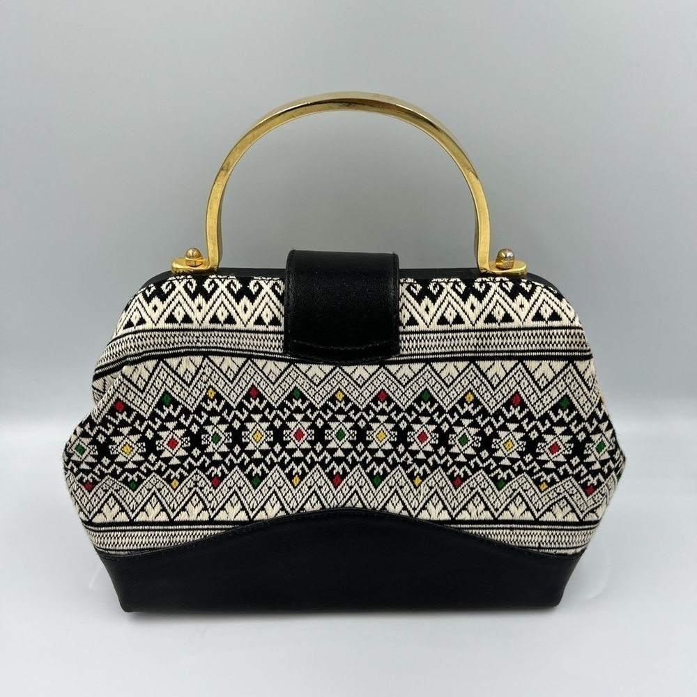 VINTAGE Boho Aztec Handbag - Picture 11 of 14